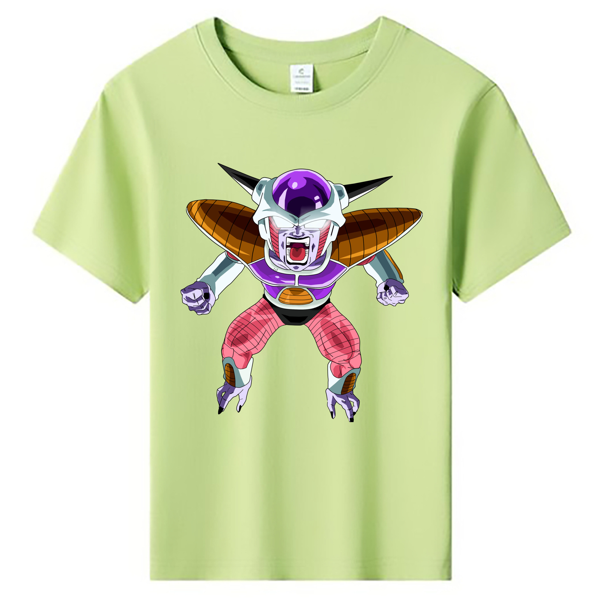 （画像用） ドラゴンボール フリーザ DRAGON BALL Frieza 綿100％キッズTシャツ（フロントプリント）